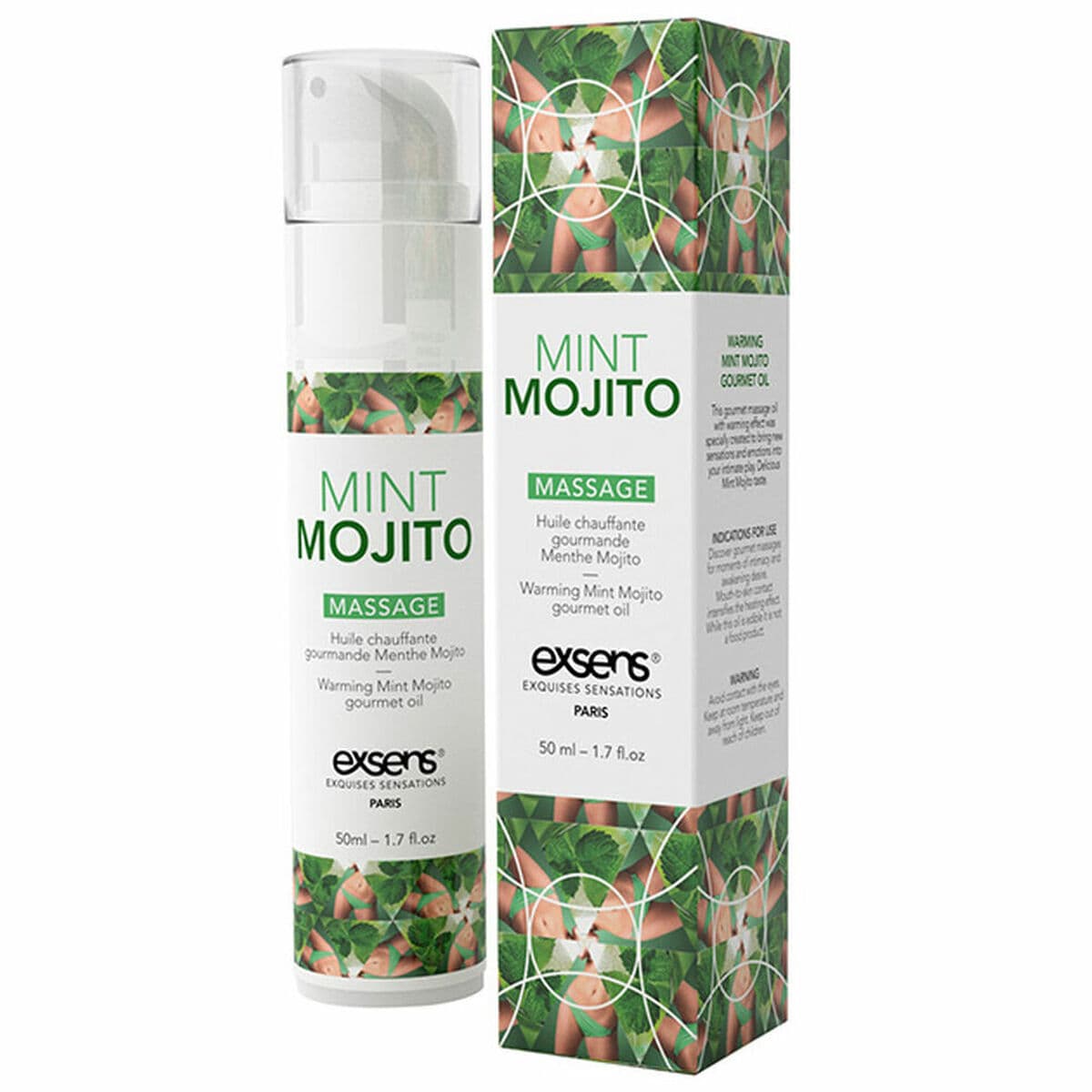 Erotisches Massageöl Exsens 3760139882096 50 ml