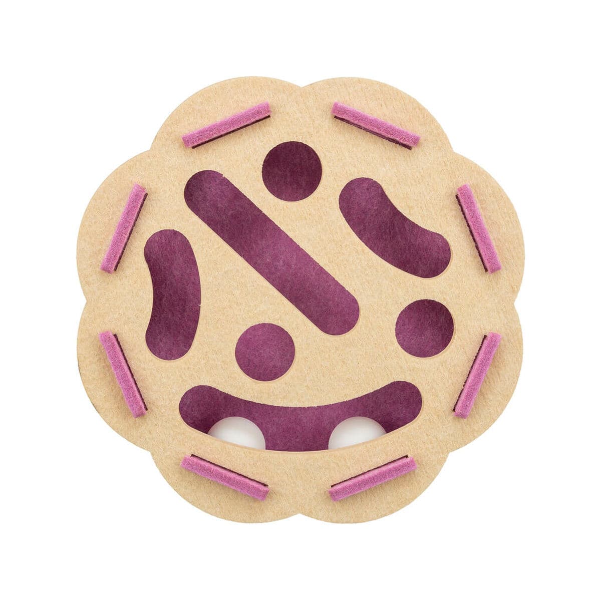 Giocattolo per gatti Trixie Hole'n'Roll Flower 30 x 30 x 7,5 cm