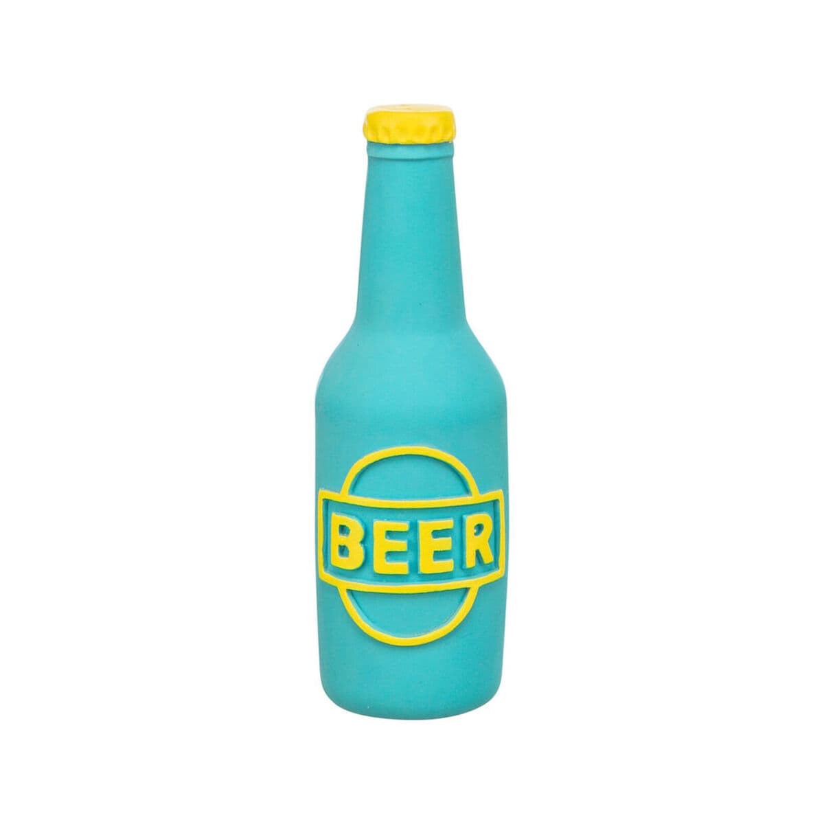 Giocattoli per cani Trixie Giallo Turchese 12,5 cm Bottiglia di Birra