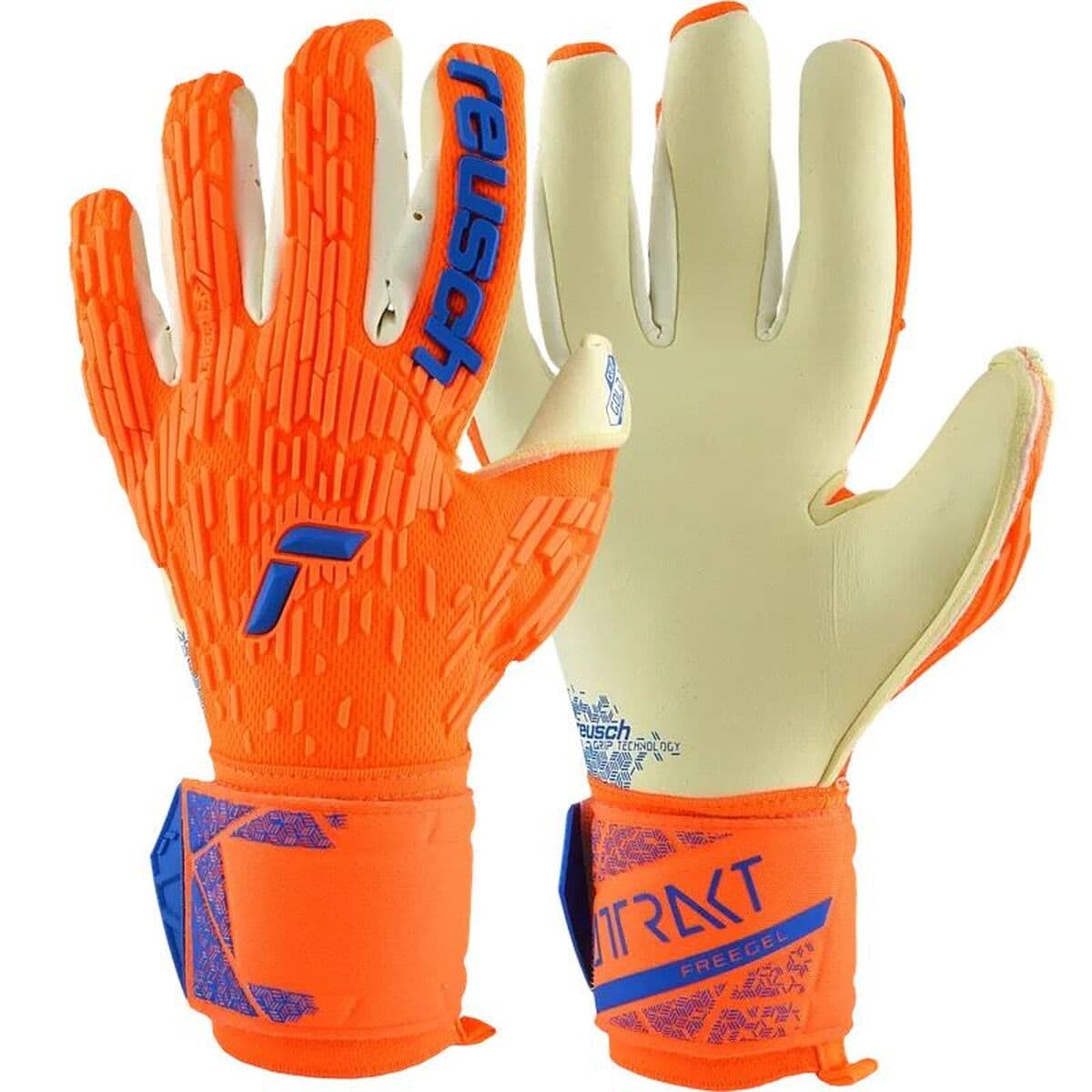 Guanti da Portiere Reusch Attrakt Gold X Arancione scuro Adulti