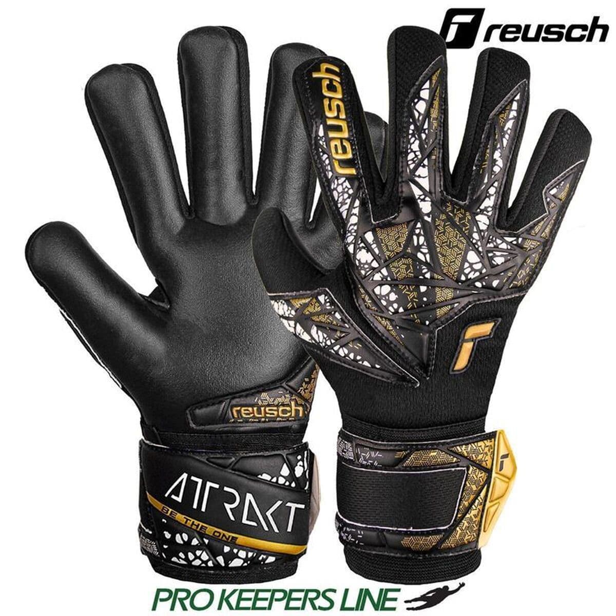 Guanti da Portiere Reusch Attrakt Silver Nc Nero