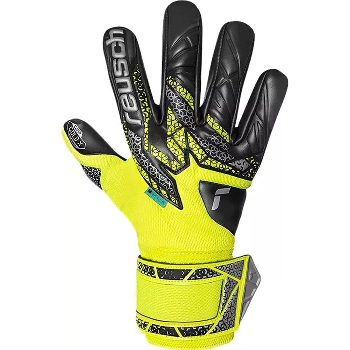 Guanti da Portiere Reusch Attrakt Gold X Nc Nero Adulti