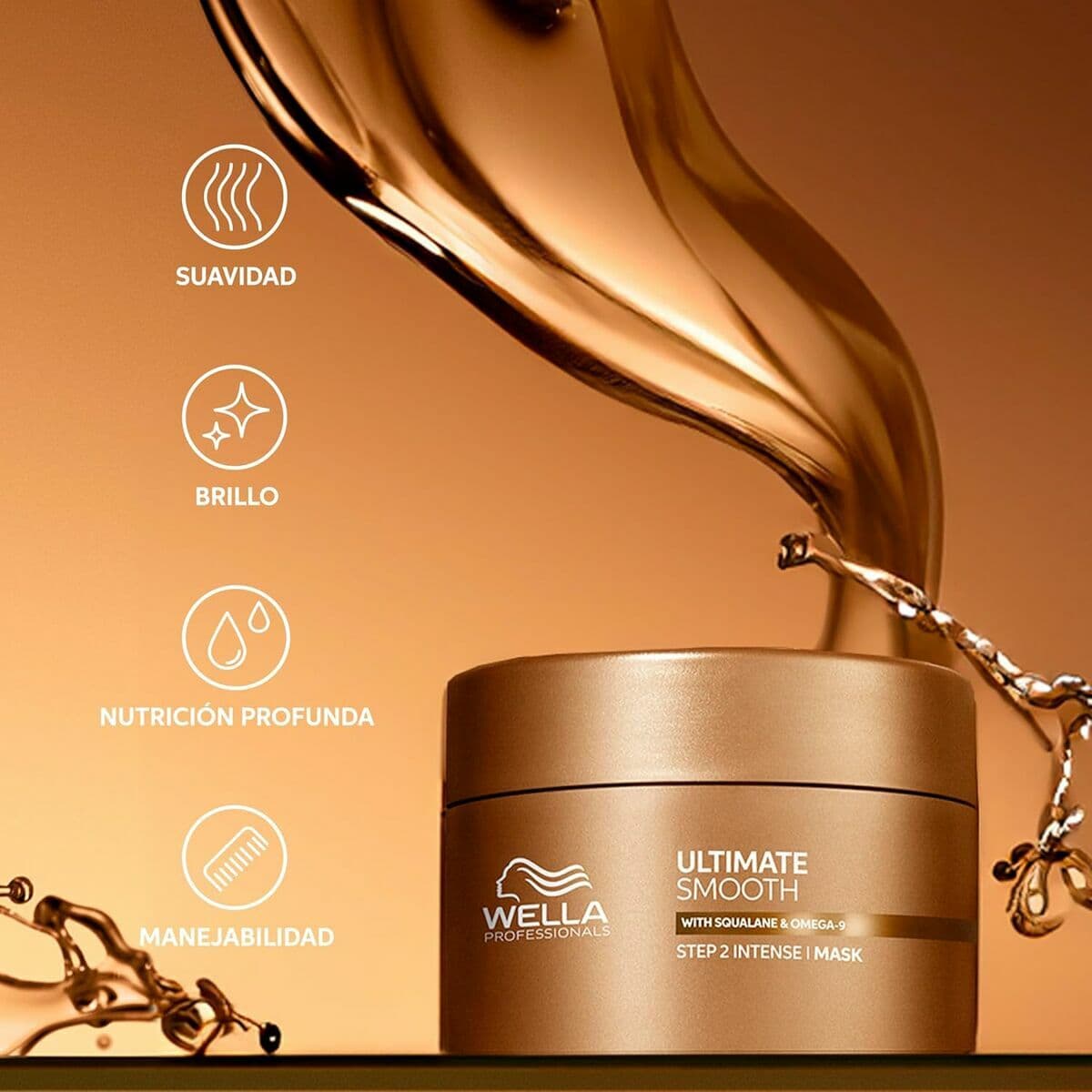 Maschera per Capelli Wella ULTIMATE SMOOTH 150 ml