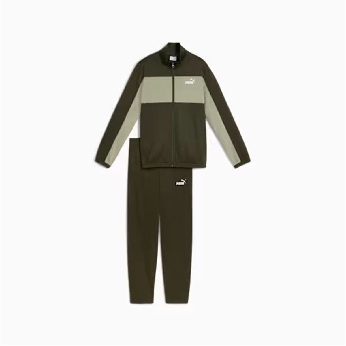 Tuta da Bambini Puma Poly Colorblock Oliva