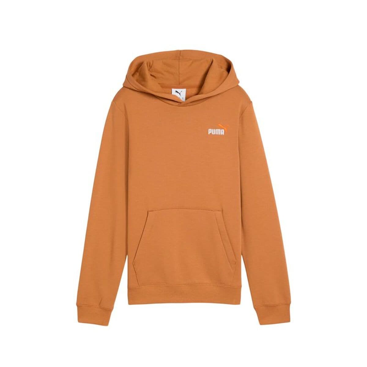 Felpa con Cappuccio da Bambina Puma Essentials 2 Caramello
