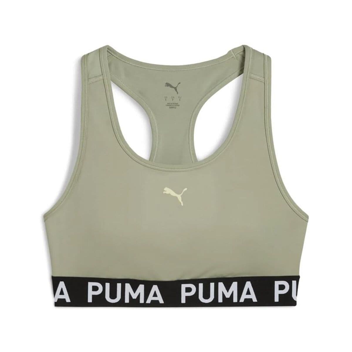 Reggiseno Sportivo Puma 4Keeps Elastic Oliva