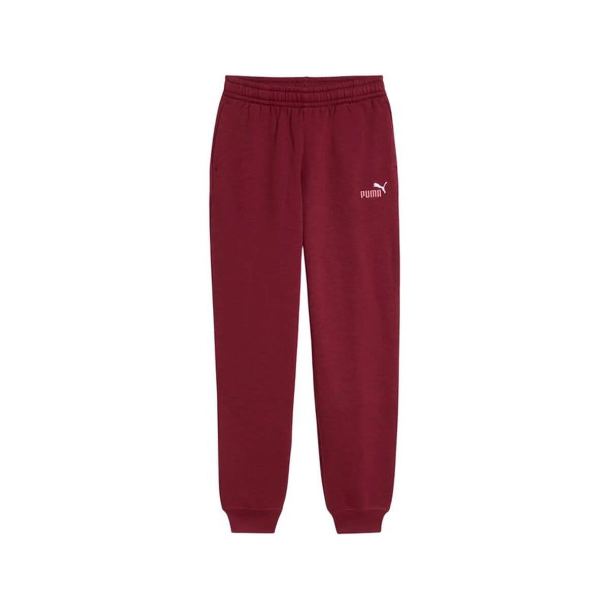 Pantalone Sportivo per Bambini Puma Essentials 2 Color Small No Rosso Granato