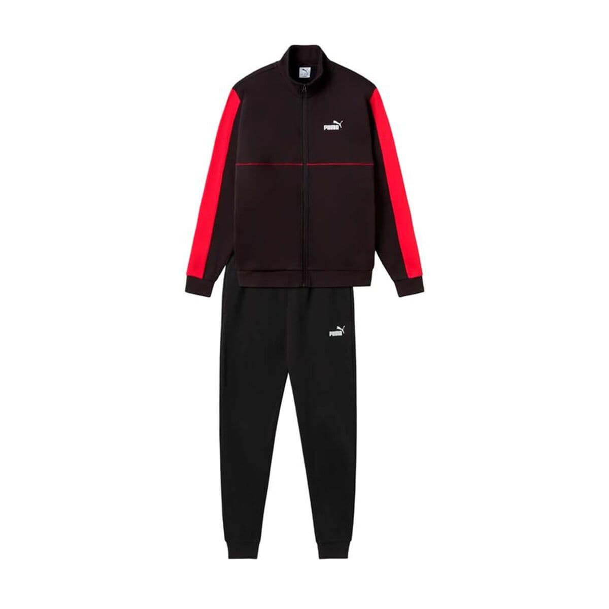 Tuta per Adulti Puma Sport Suit Fl Nero Uomo