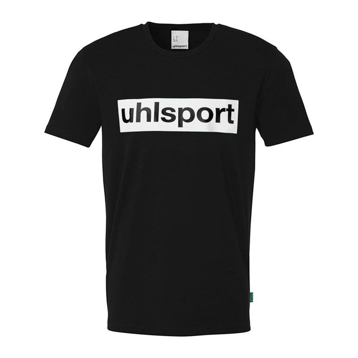 Maglia da Calcio a Maniche Corte Uomo Uhlsport Essential Promo Nero