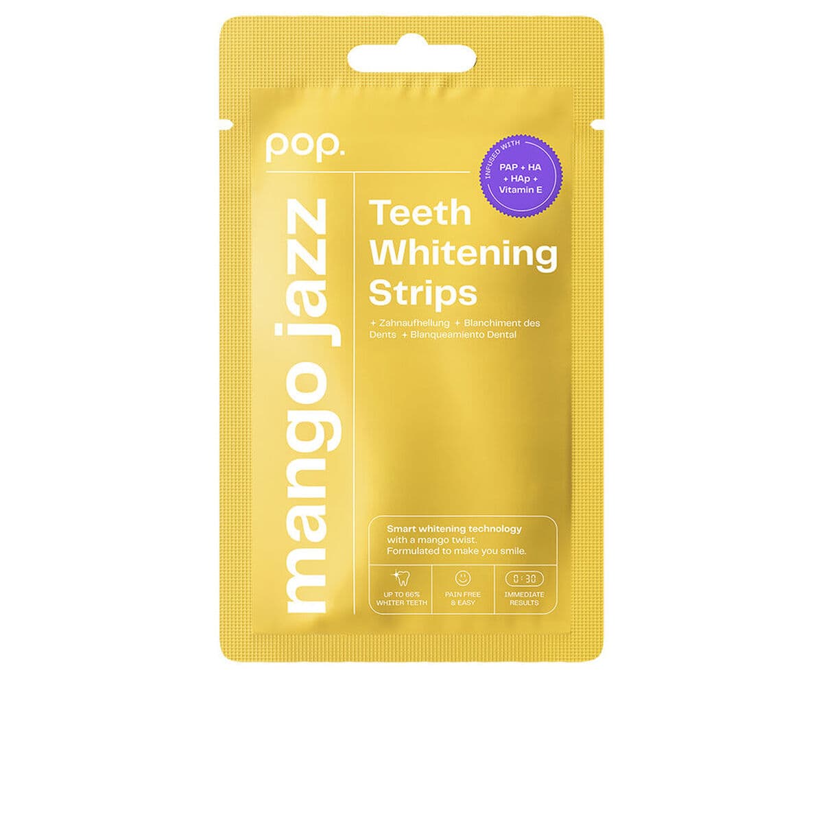 Strisce Sbiancanti per Denti POP. Mango