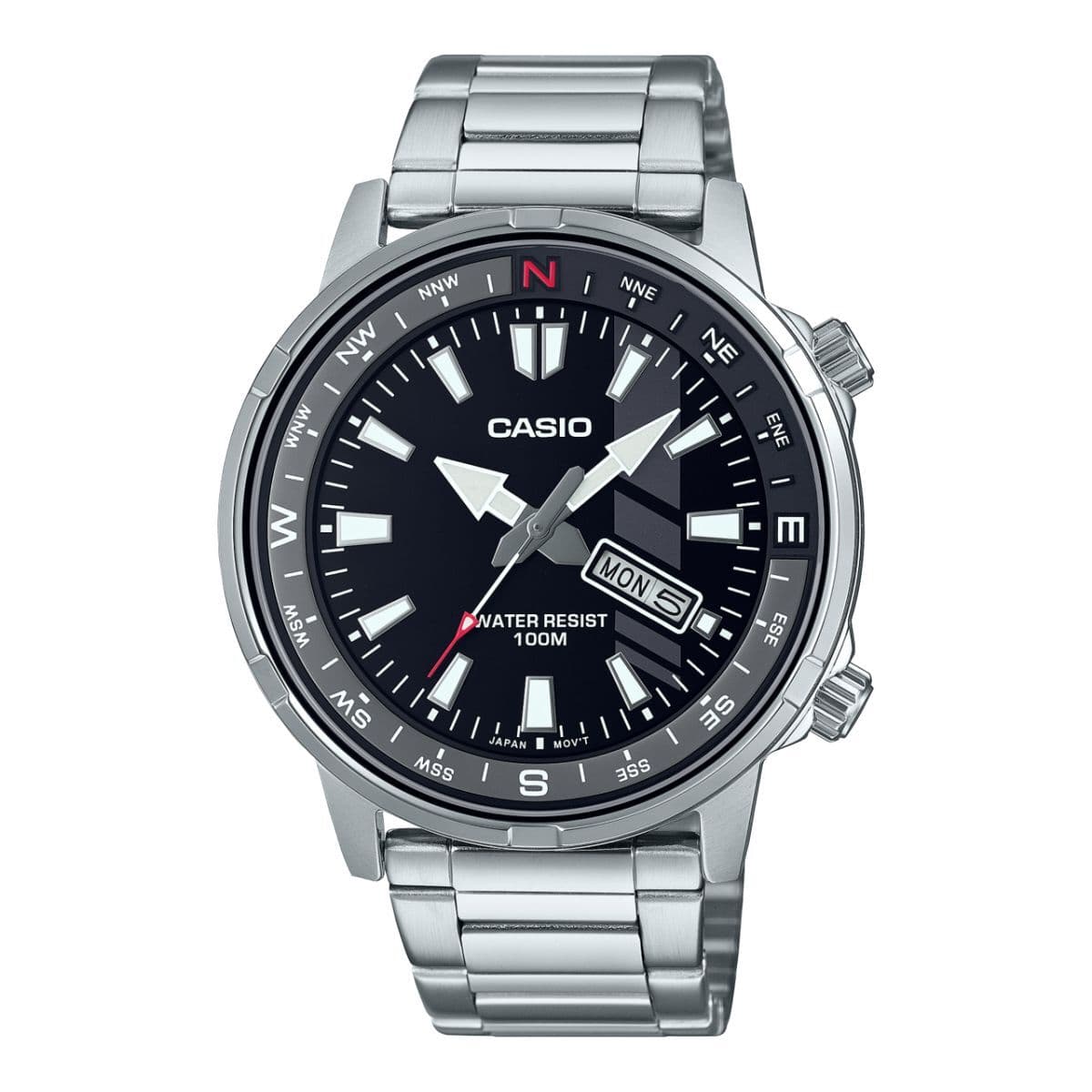 Orologio Uomo Casio MTD-130D-1A4VDF Argentato (Ø 44 mm)