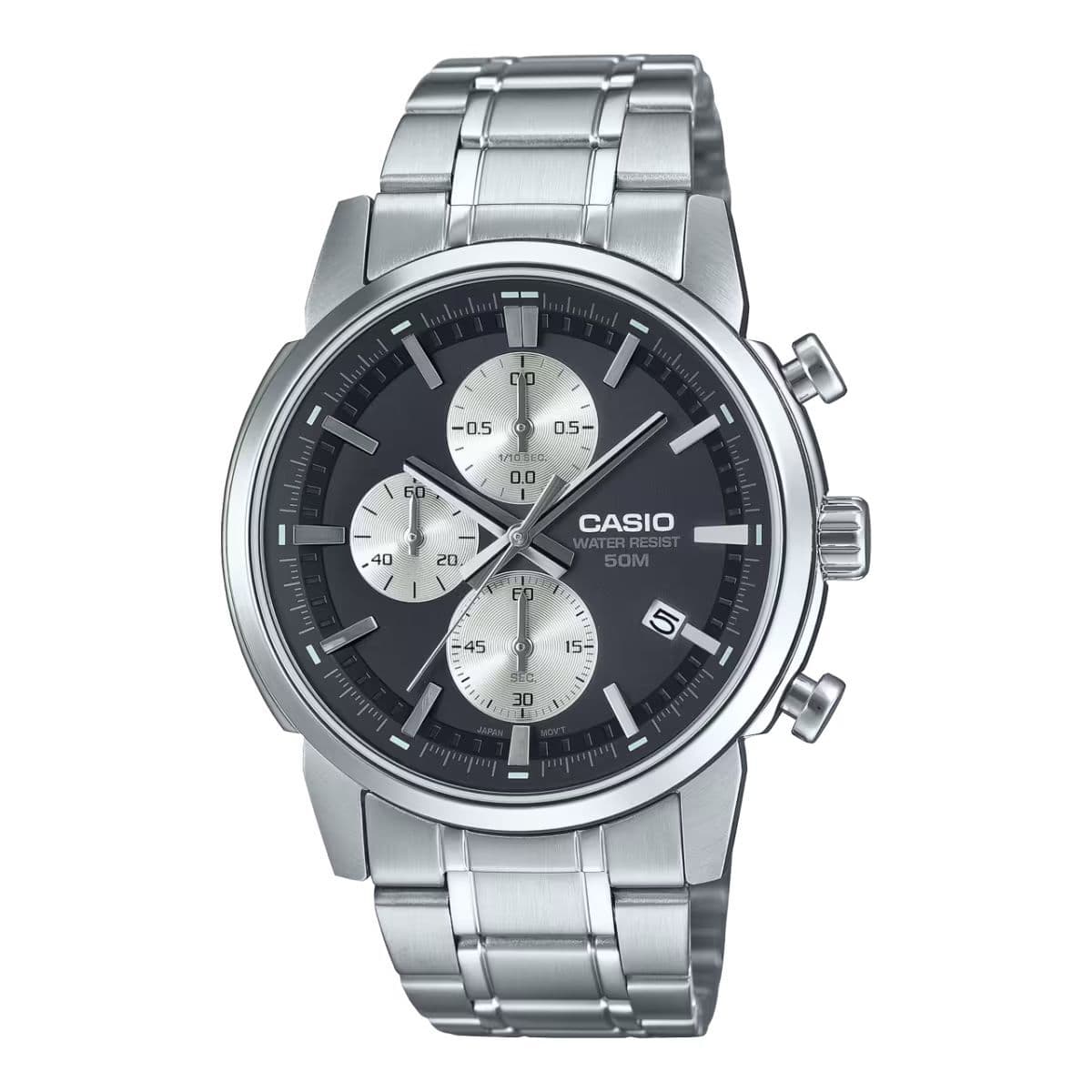 Orologio Uomo Casio MTP-E510D-1A2VDF Argentato (Ø 42 mm)