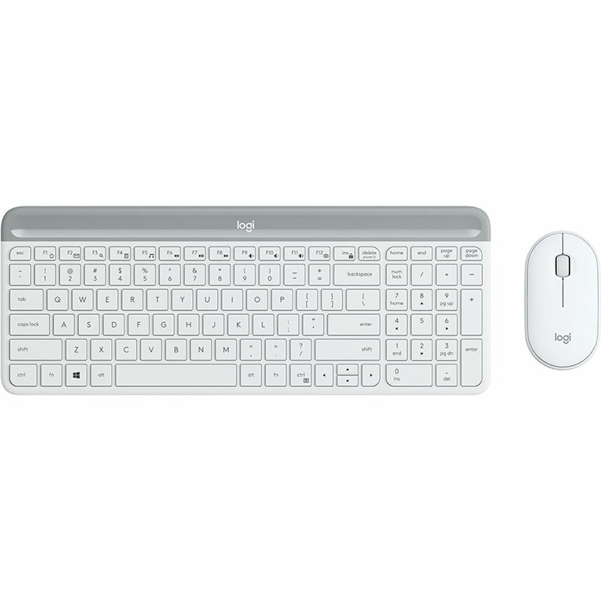 Tastiera e Mouse Wireless Logitech 920-009199 Qwerty in Spagnolo Spagnolo