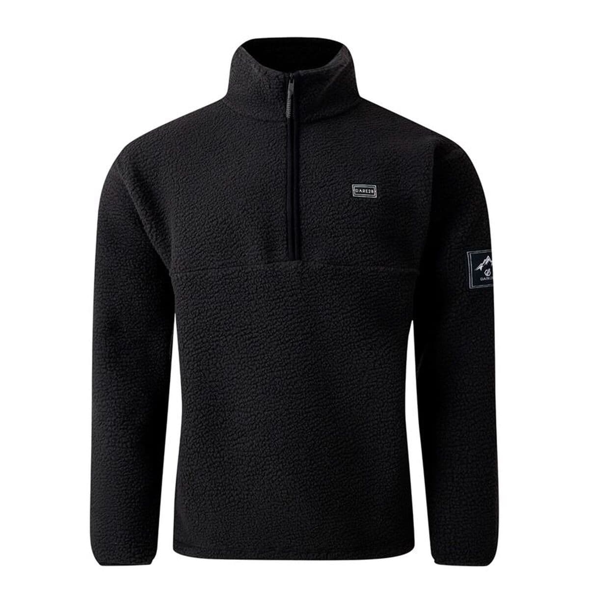 Maglia in Pile Dare 2b Twin Tip1/2Fle Nero Uomo