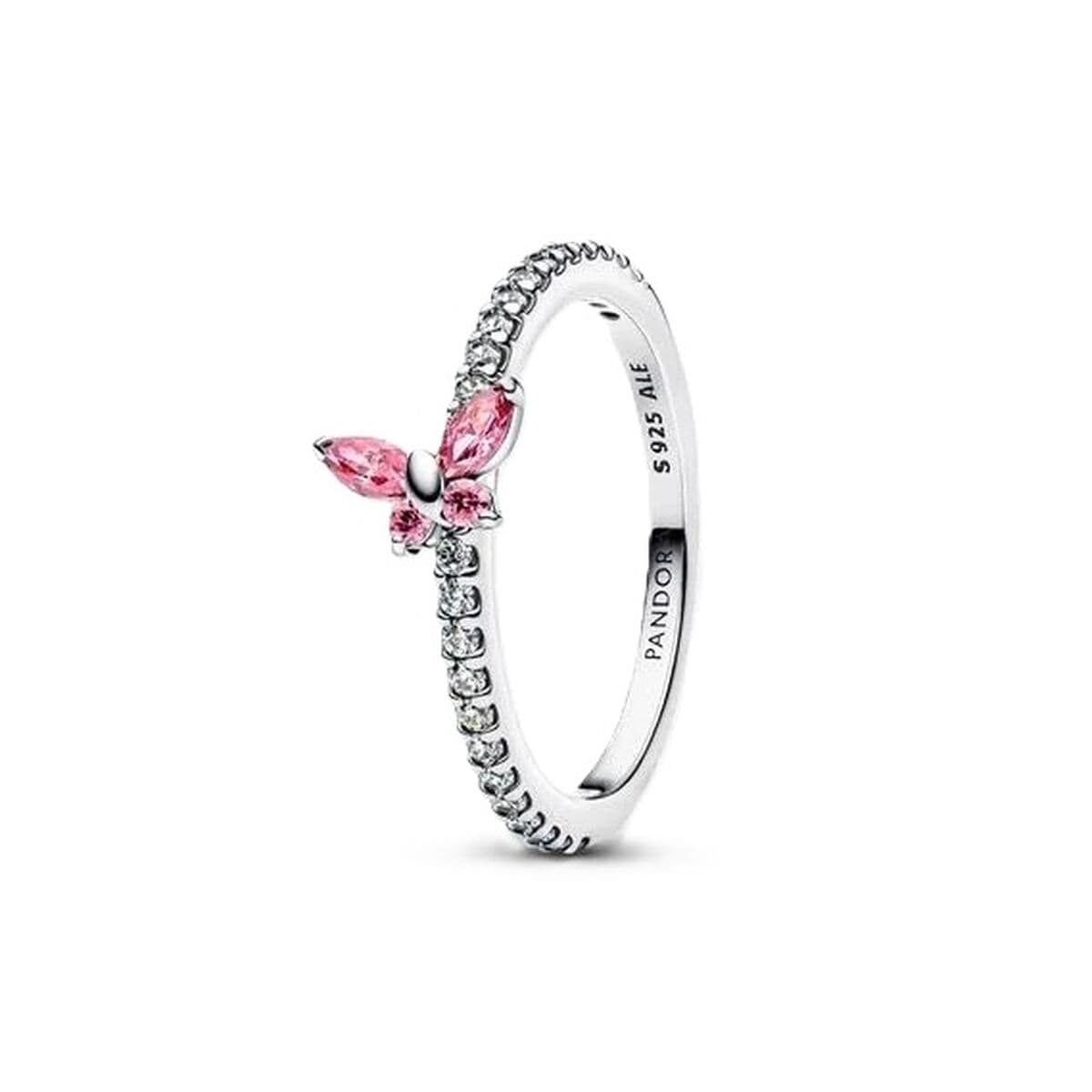 Anello Donna Pandora 194269C02-52 12 Argentato Rosa