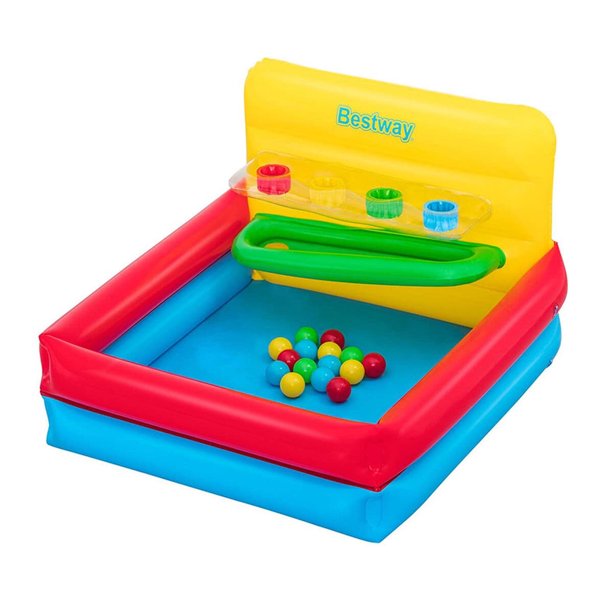 Bestway Piscina Gonfiabile Infantile con Palline 104x94x61 cm +2 Anni Giardino 52546
