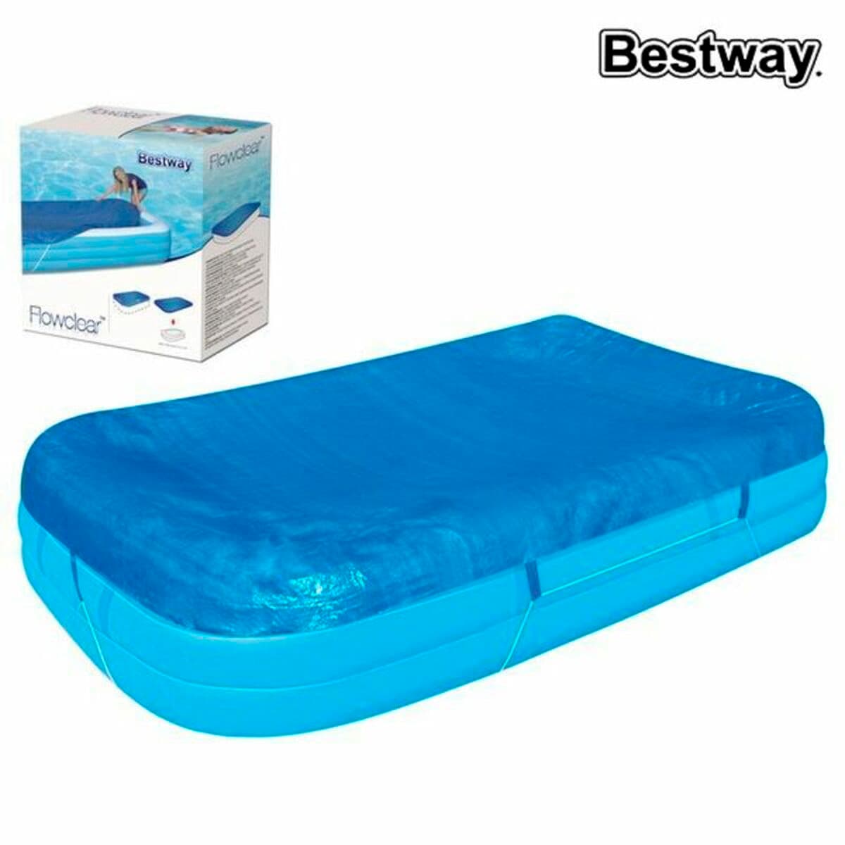 Bestway Copertura Piscina Gonfiabile 340x230 cm Giardino 58108
