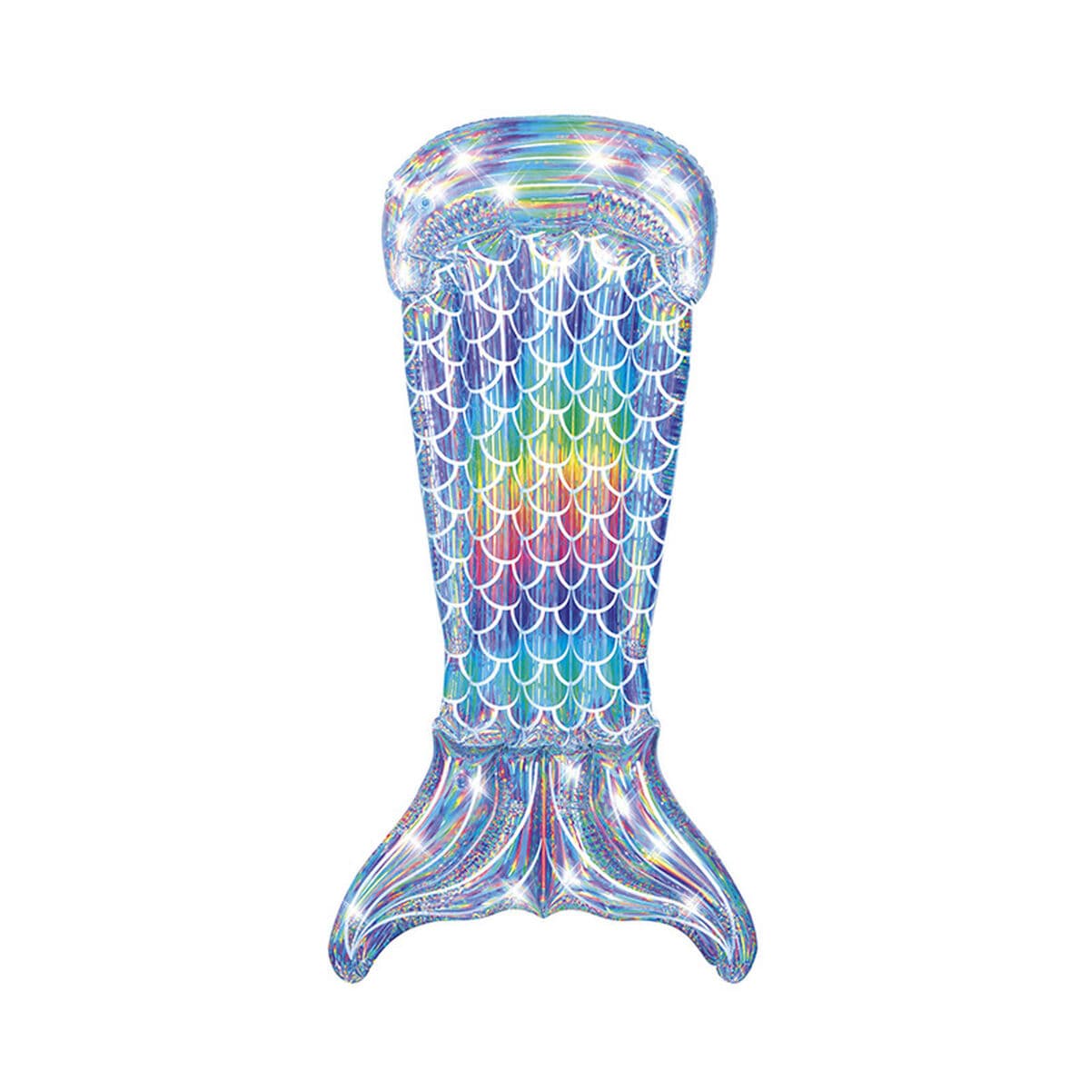 Bestway Materassino Gonfiabile Sirena Iridescente 193x101 cm Spiaggia e Piscina 43413