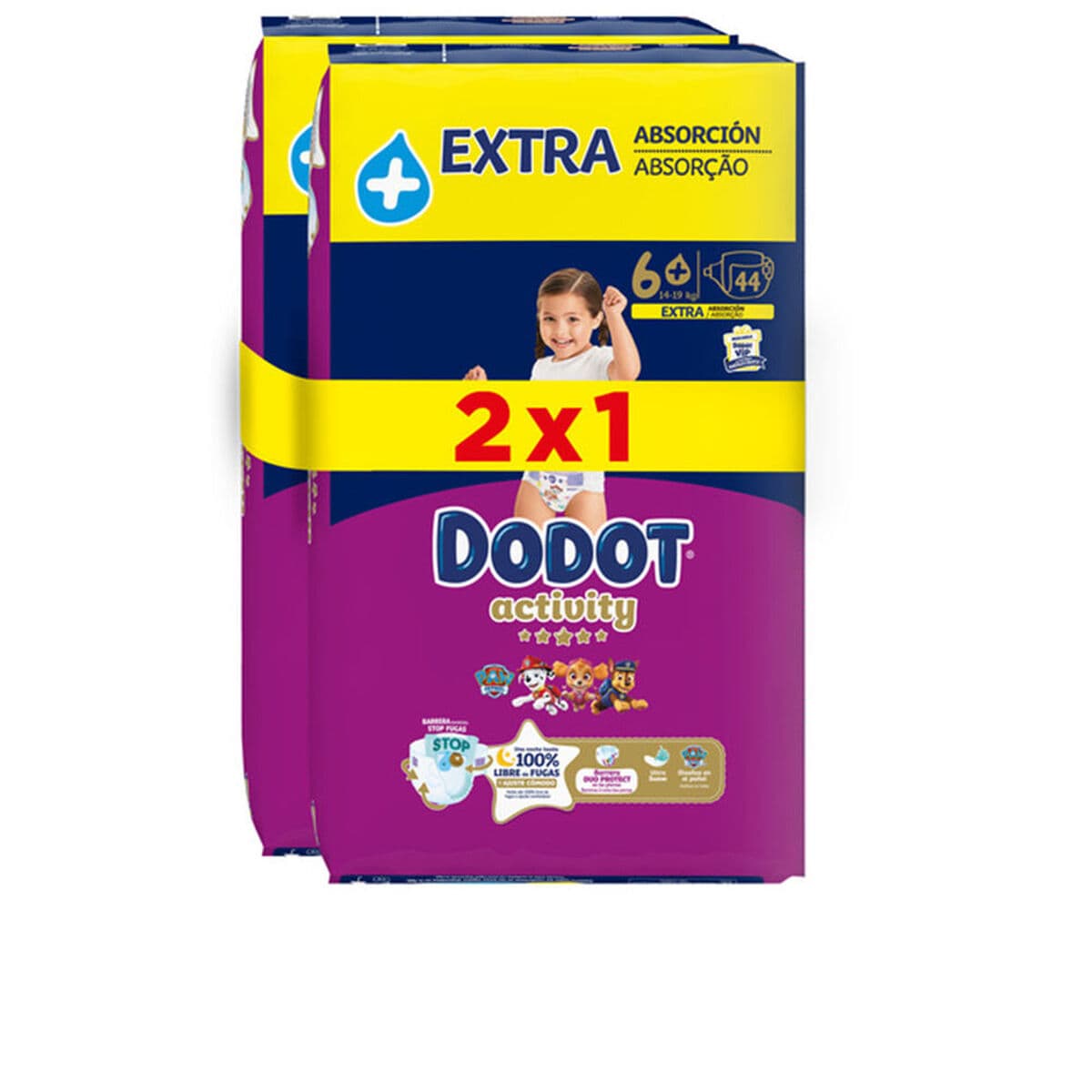 Pannolini usa e getta Dodot ACTIVITY EXTRA (88 Unità)