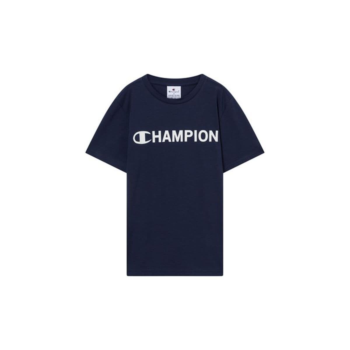 Maglia a Maniche Corte per Bambini Champion Graphic Shop Blu Marino