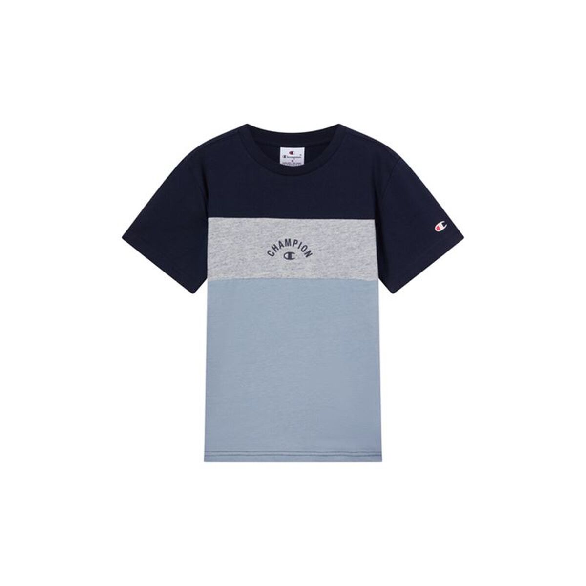 Maglia a Maniche Corte per Bambini Champion Icons Plus Azzurro Blu cielo