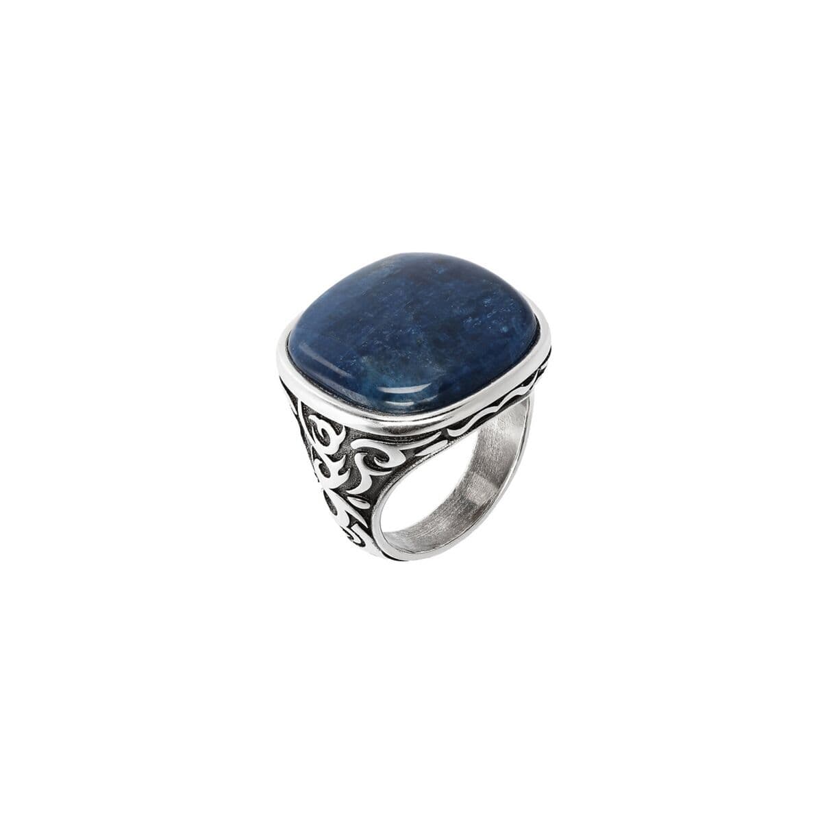 Anello Uomo Albert M. WSOX00397.AP-28 28 Azzurro Argentato