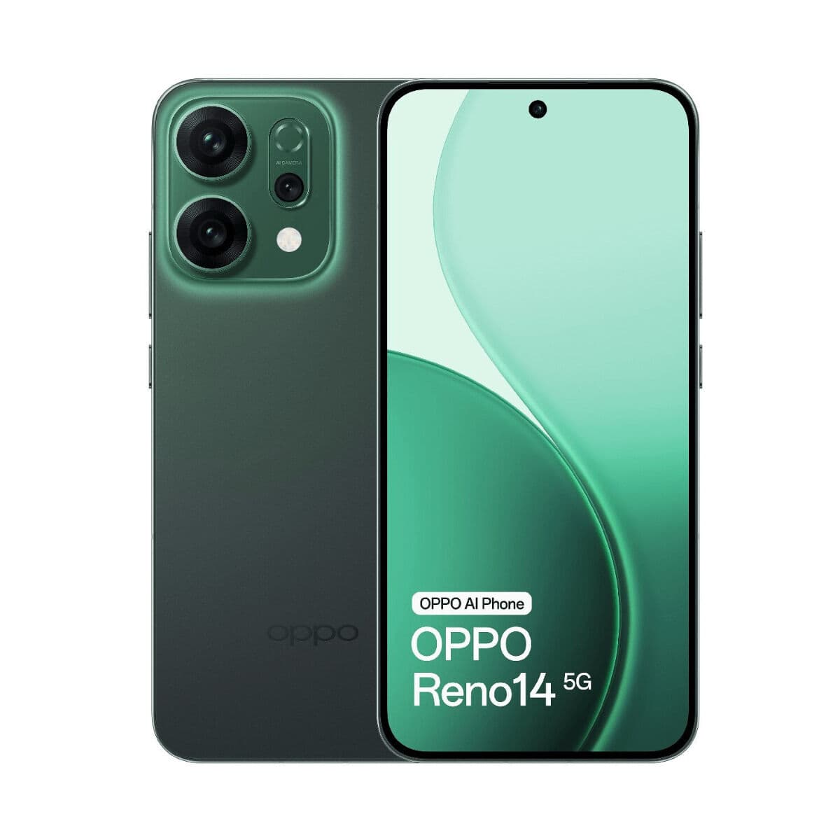 Smartphone Oppo Reno14 6,59" Octa Core 12 GB RAM 512 GB Verde