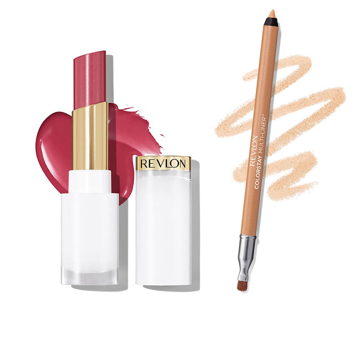 Rossetti Revlon DUO GLASS SHINE 2 Pezzi