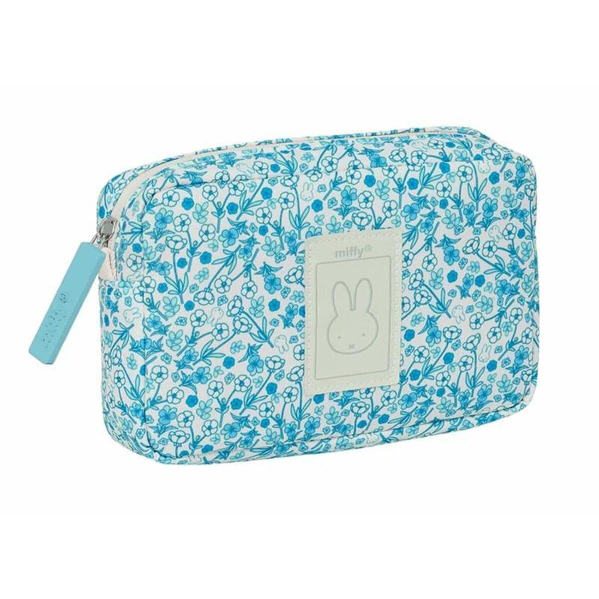 Necessaire da Viaggio Miffy Garden Turchese 20 x 13 x 5,5 cm