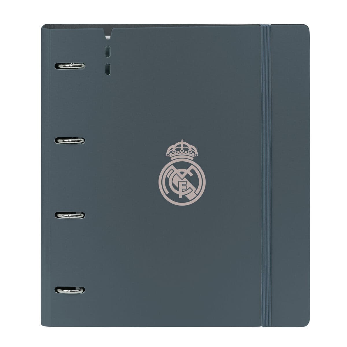 Raccoglitore ad anelli Real Madrid C.F. Grigio 27 X 32 X 4 cm
