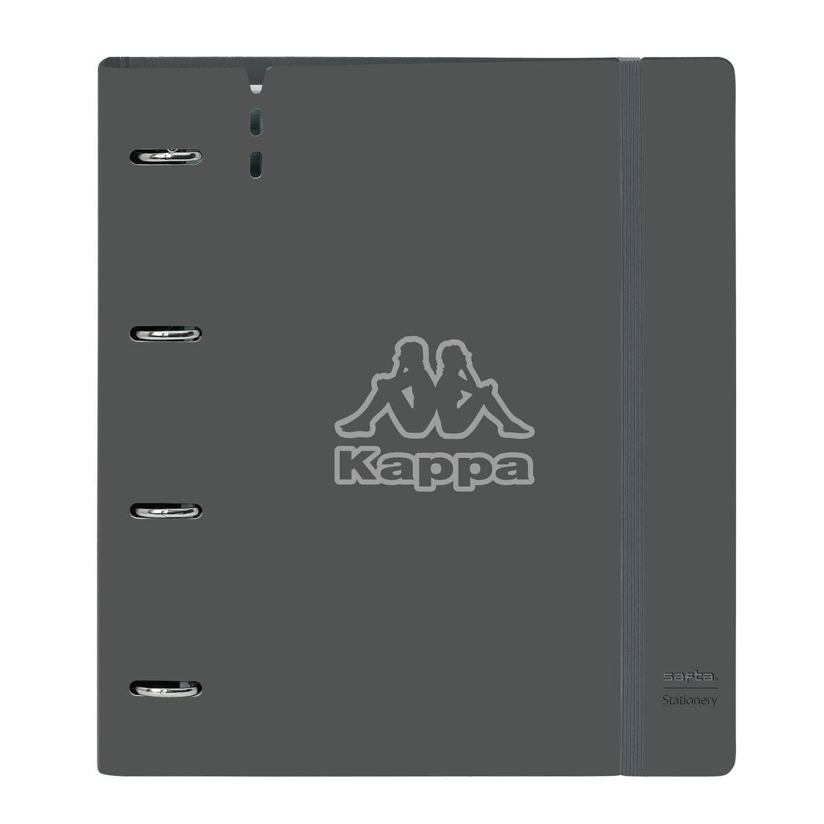 Raccoglitore ad anelli Kappa Dark Nero 27 X 32 X 4 cm