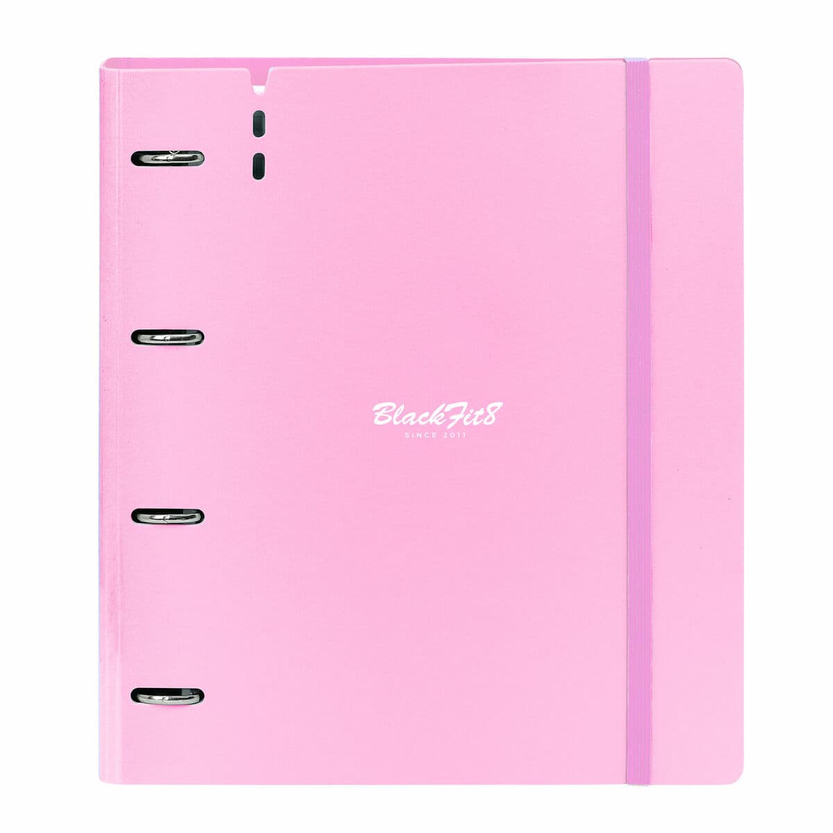 Raccoglitore ad anelli BlackFit8 Smile Azzurro Rosa 27 X 32 X 4 cm
