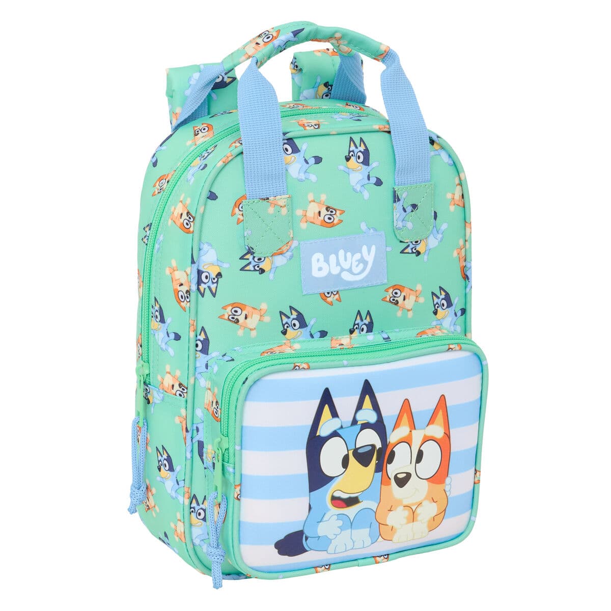Zaino Scuola Bluey Sisters Verde 20 x 28 x 8 cm