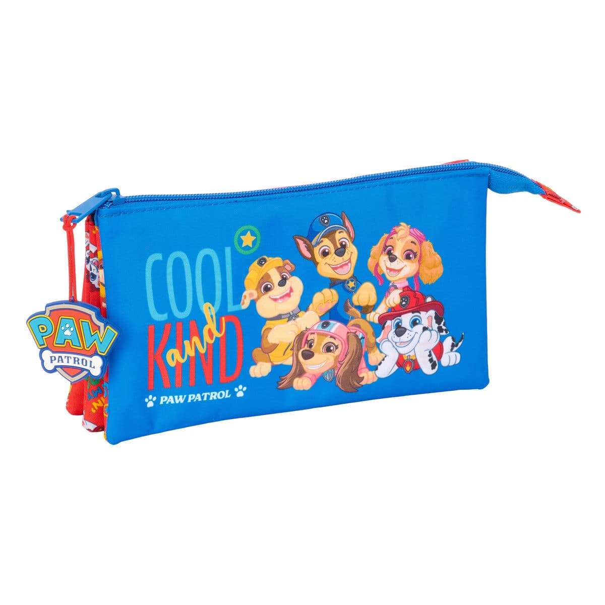 Portaoggetti Triplo The Paw Patrol Cool Azzurro Rosso 22 x 12 x 3 cm
