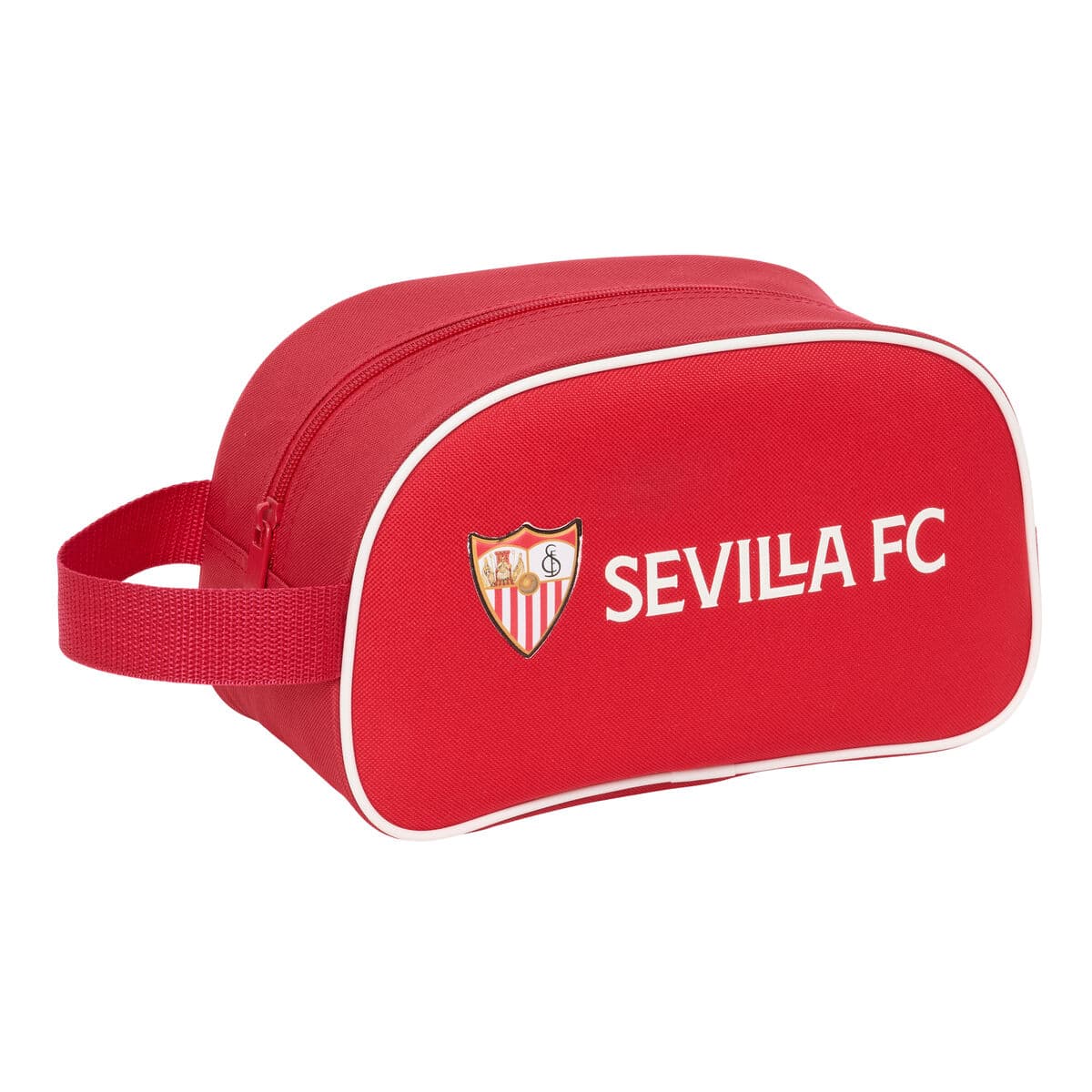 Necessaire da Viaggio Sevilla Fútbol Club Rosso Sportivo 26 x 15 x 12 cm