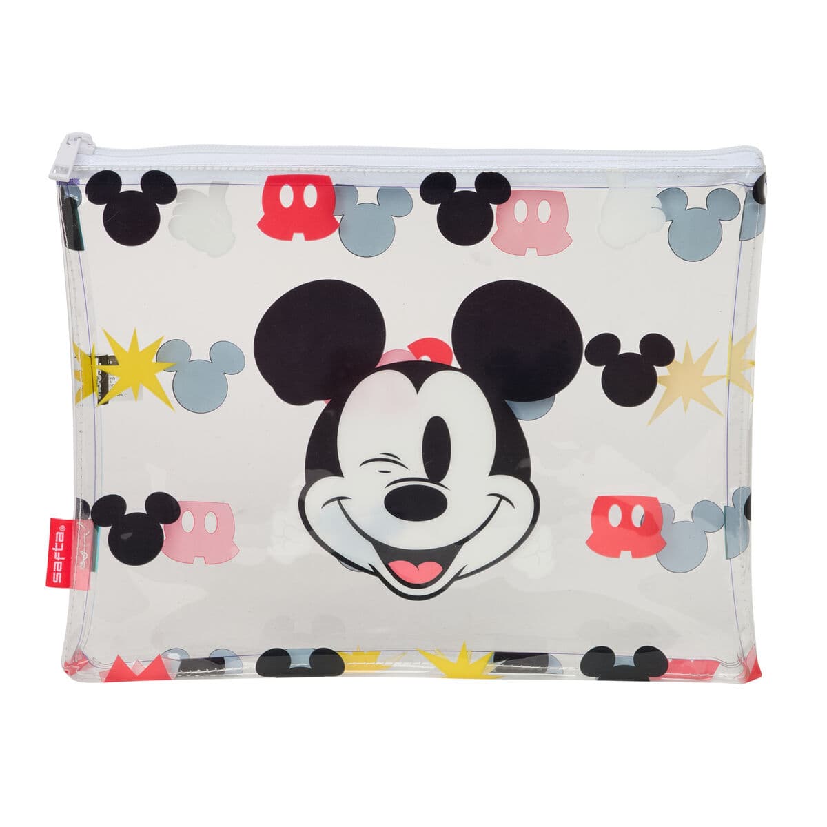 Borsa da Mare Mickey Mouse Clubhouse Beach Multicolore Trasparente