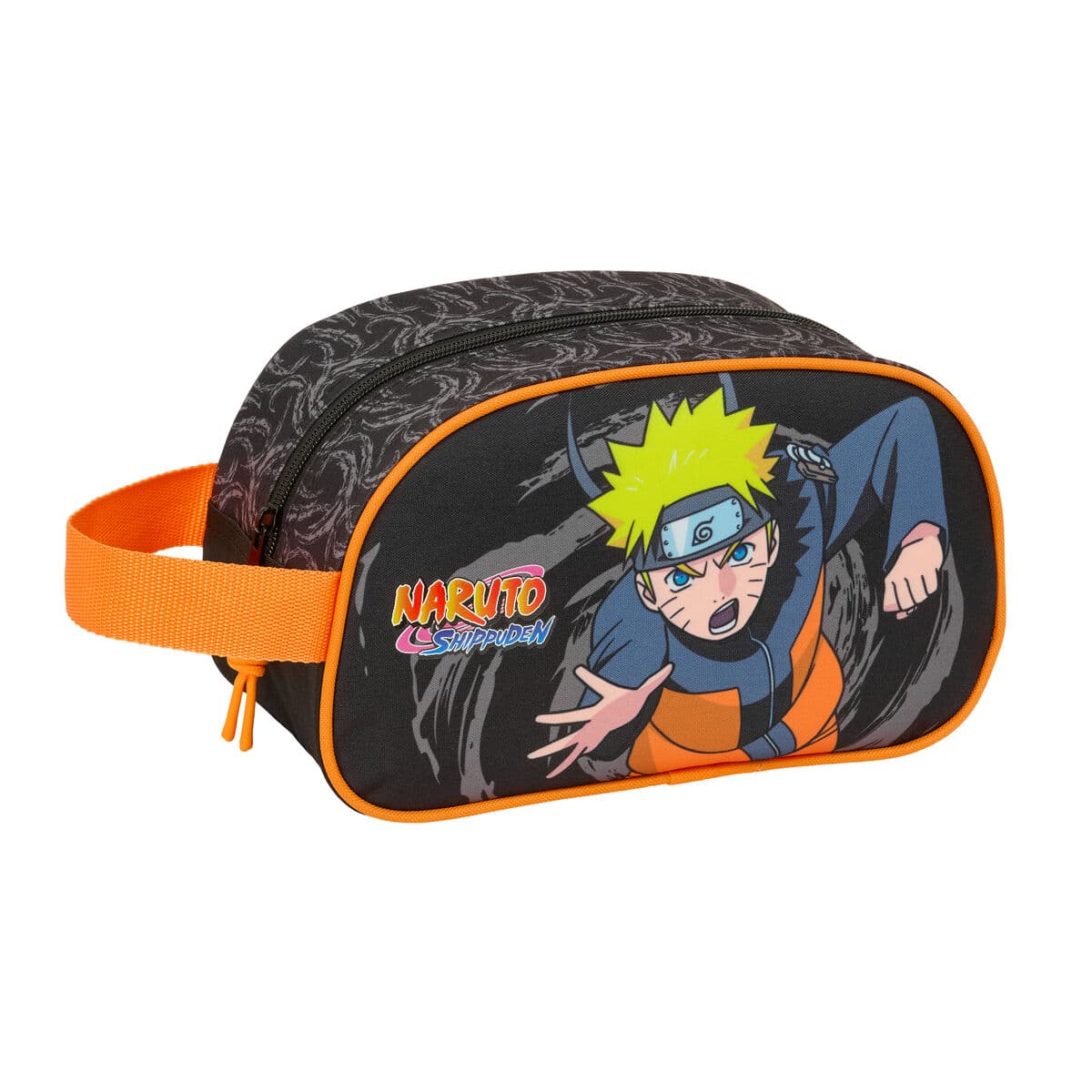 Necessaire da Viaggio Naruto Nero 26 x 15 x 12 cm