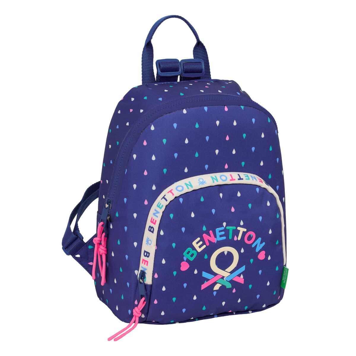 Zaino Benetton Drop Multicolore 25 x 30 x 13 cm