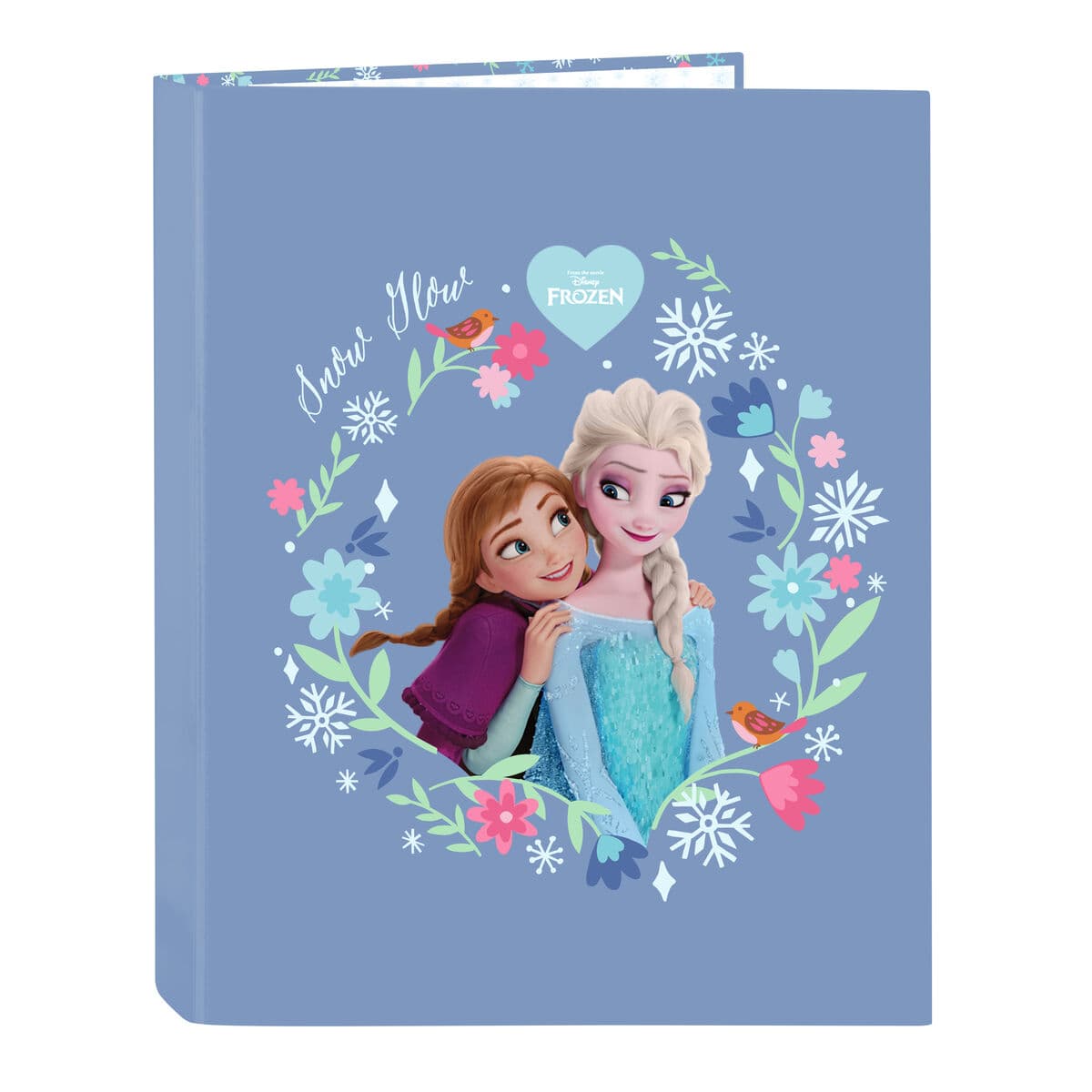 Raccoglitore ad anelli Frozen Azzurro A4 26.5 x 33 x 4 cm