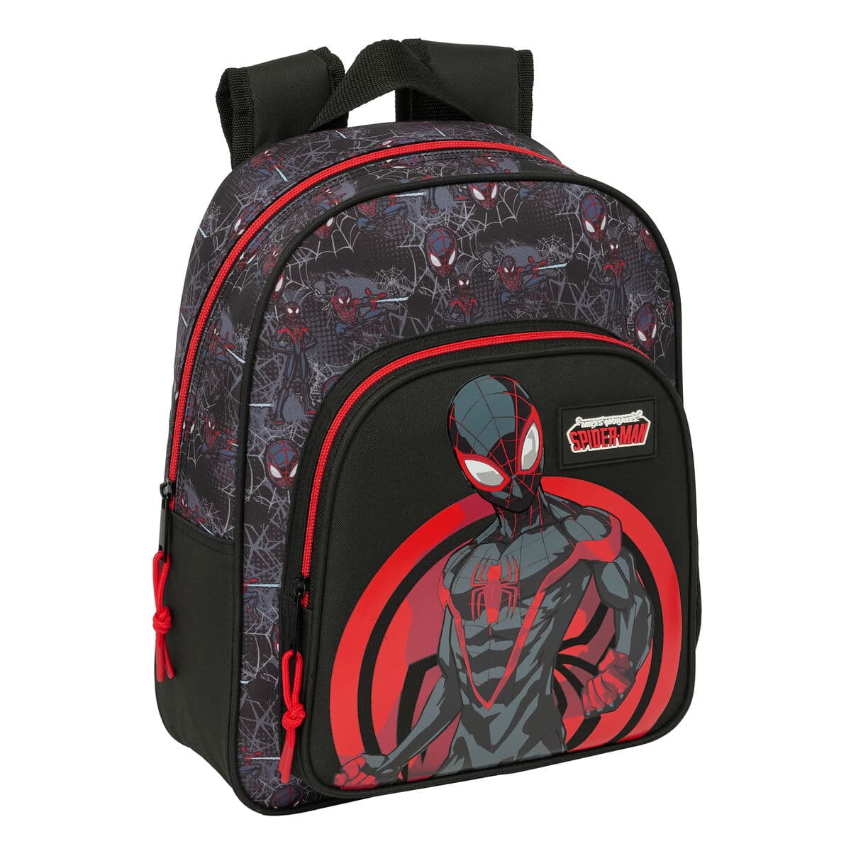 Zaino Scuola Spider-Man Nero 27 x 33 x 10 cm