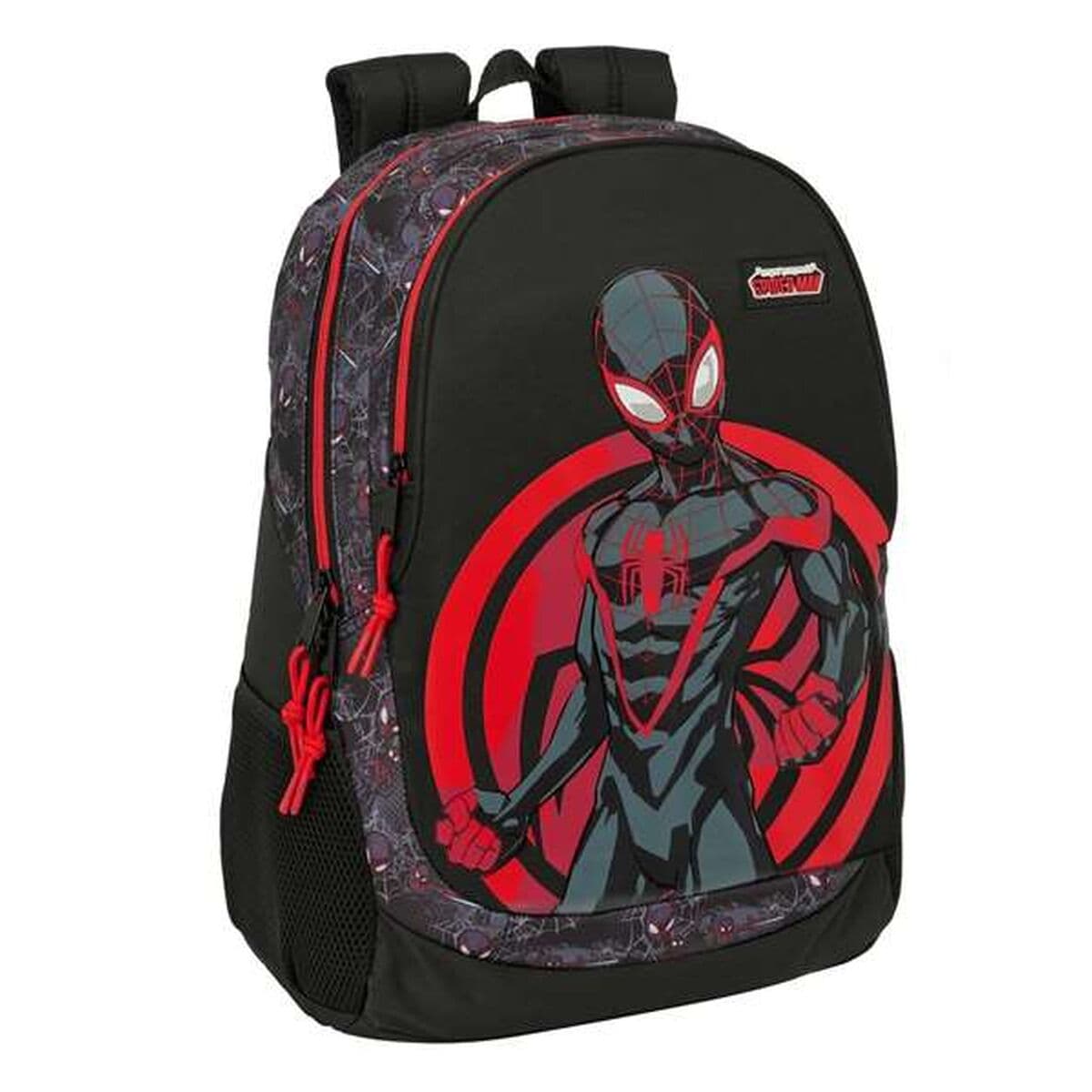Zaino Scuola Spider-Man Nero 32 x 44 x 16 cm