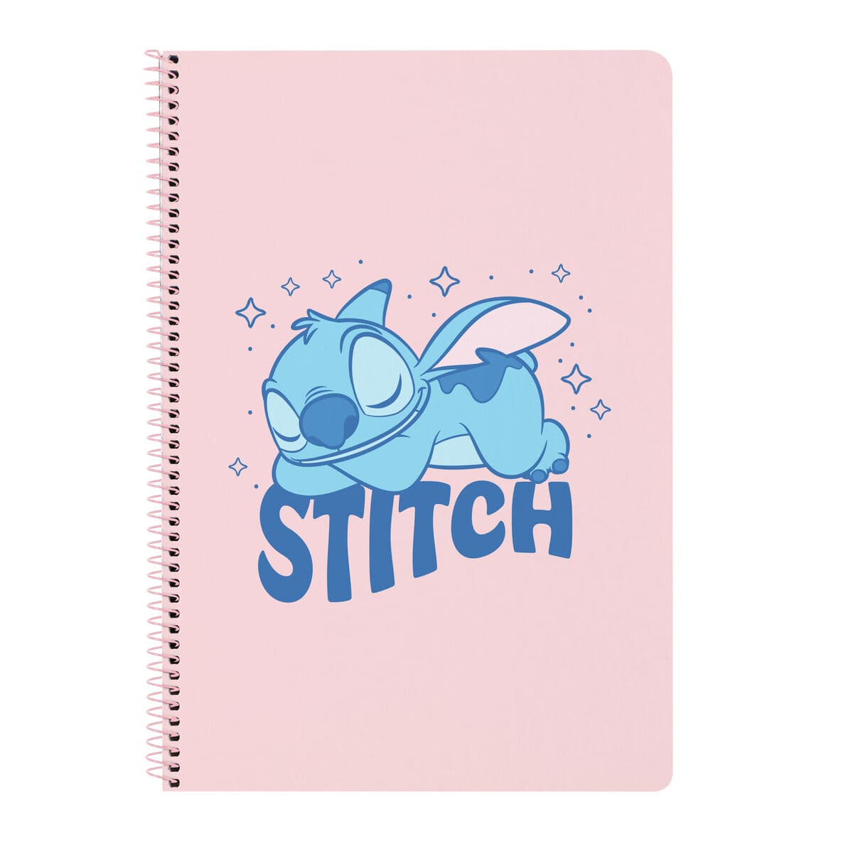 Raccoglitore ad anelli Lilo & Stitch Ohana Azzurro Rosa chiaro A4 21.5 x 31 x 1 cm