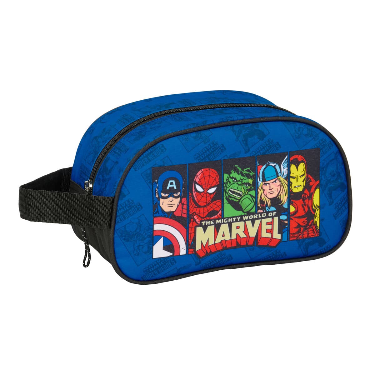Necessaire da Viaggio The Avengers Azzurro Nero 26 x 15 x 12 cm