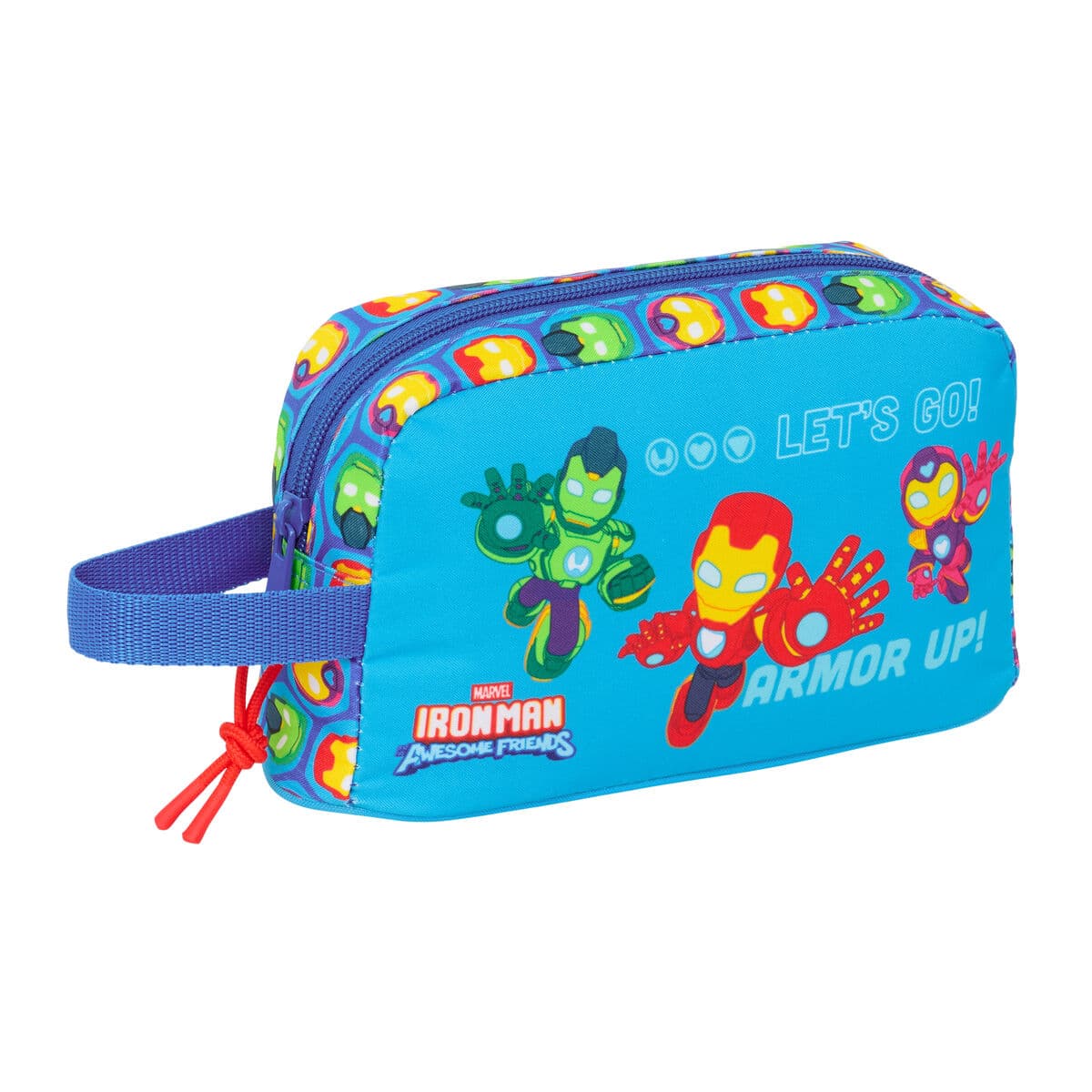 Portamerenda Termico Iron Man Multicolore 21,5 x 12 x 6,5 cm