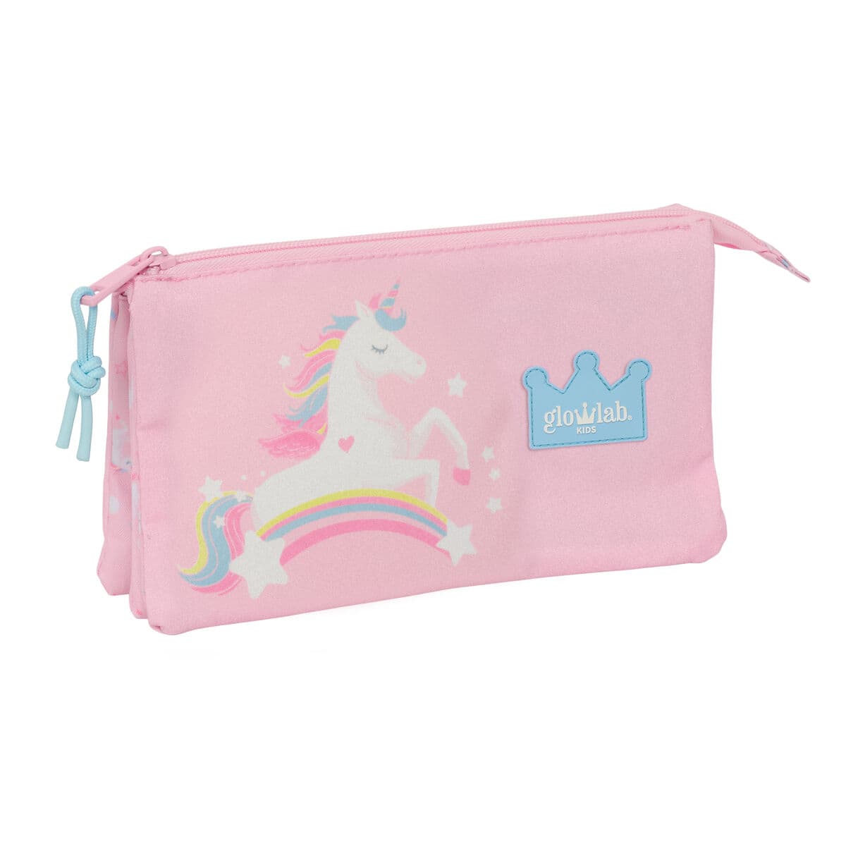 Necessaire Glow Lab Rosa 22 x 12 x 3 cm