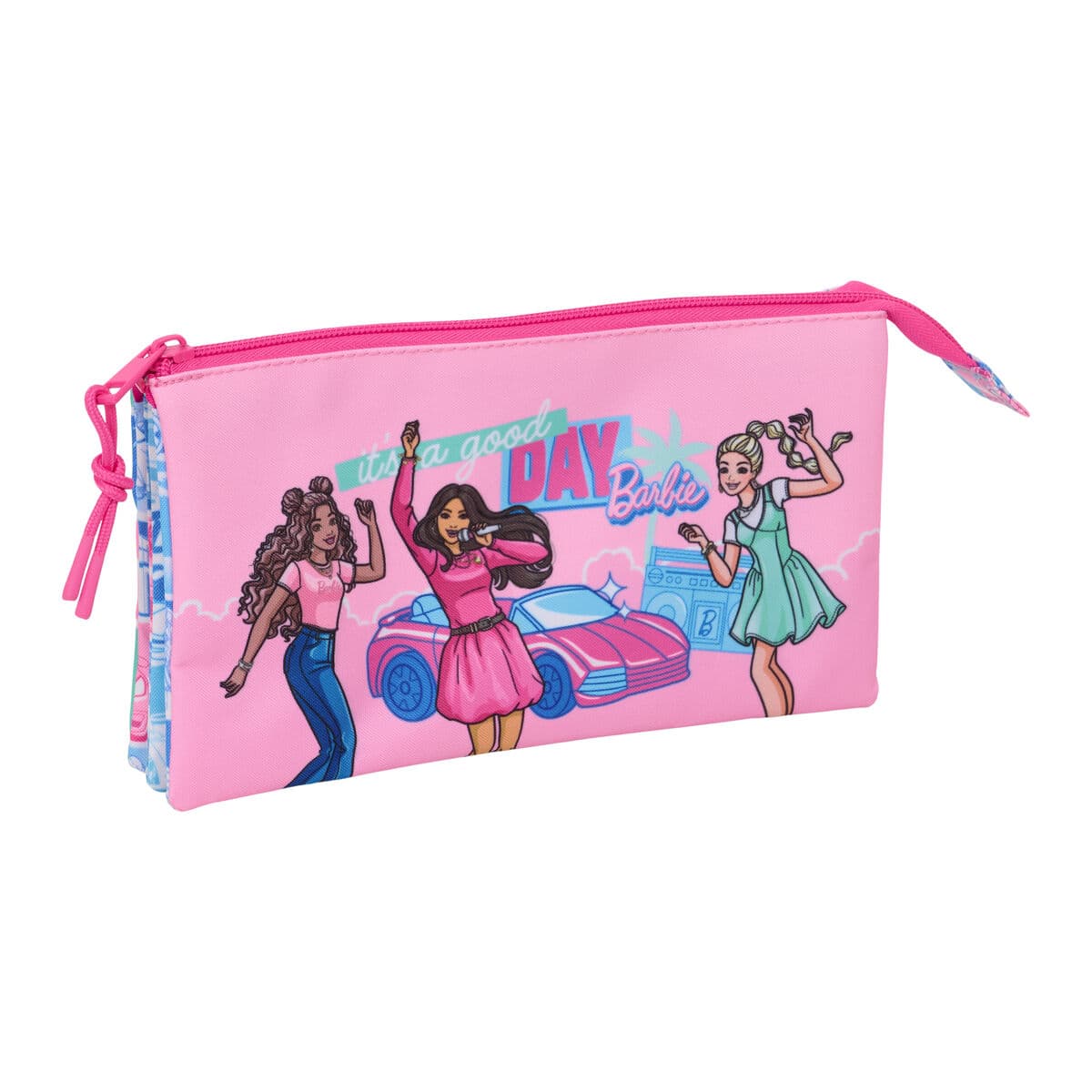Necessaire Barbie Multicolore 22 x 12 x 3 cm