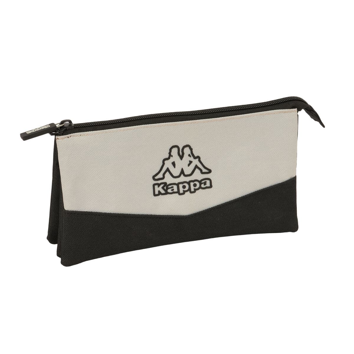 Necessaire Kappa Grey Nero Grigio 22 x 12 x 3 cm