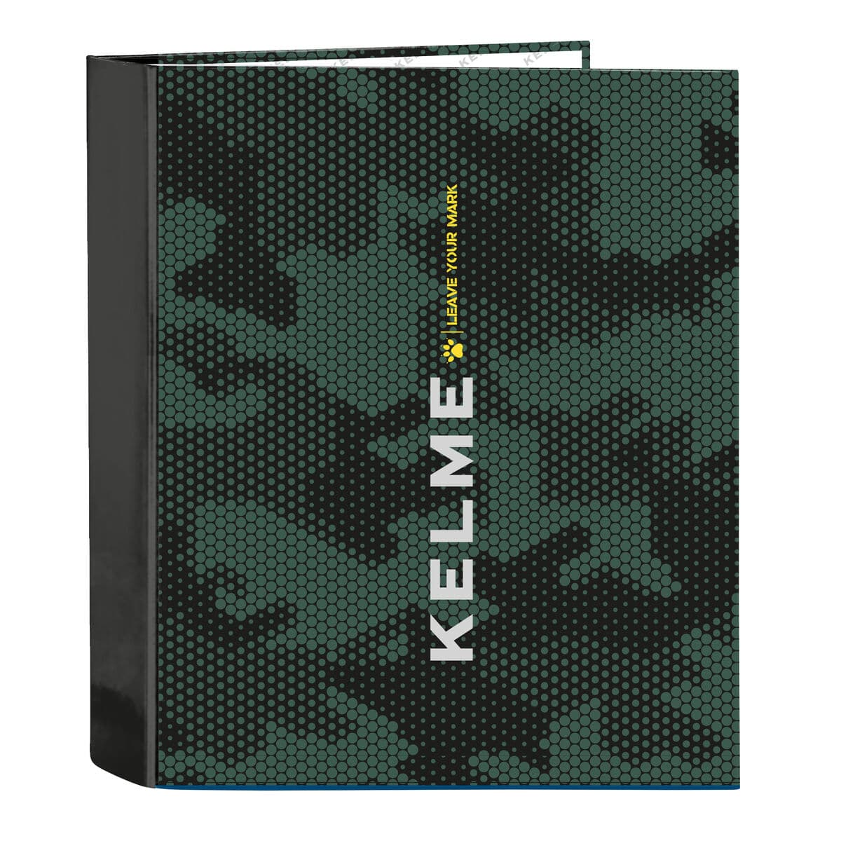Raccoglitore ad anelli Kelme Camo Nero Verde A4 27 x 33 x 6 cm