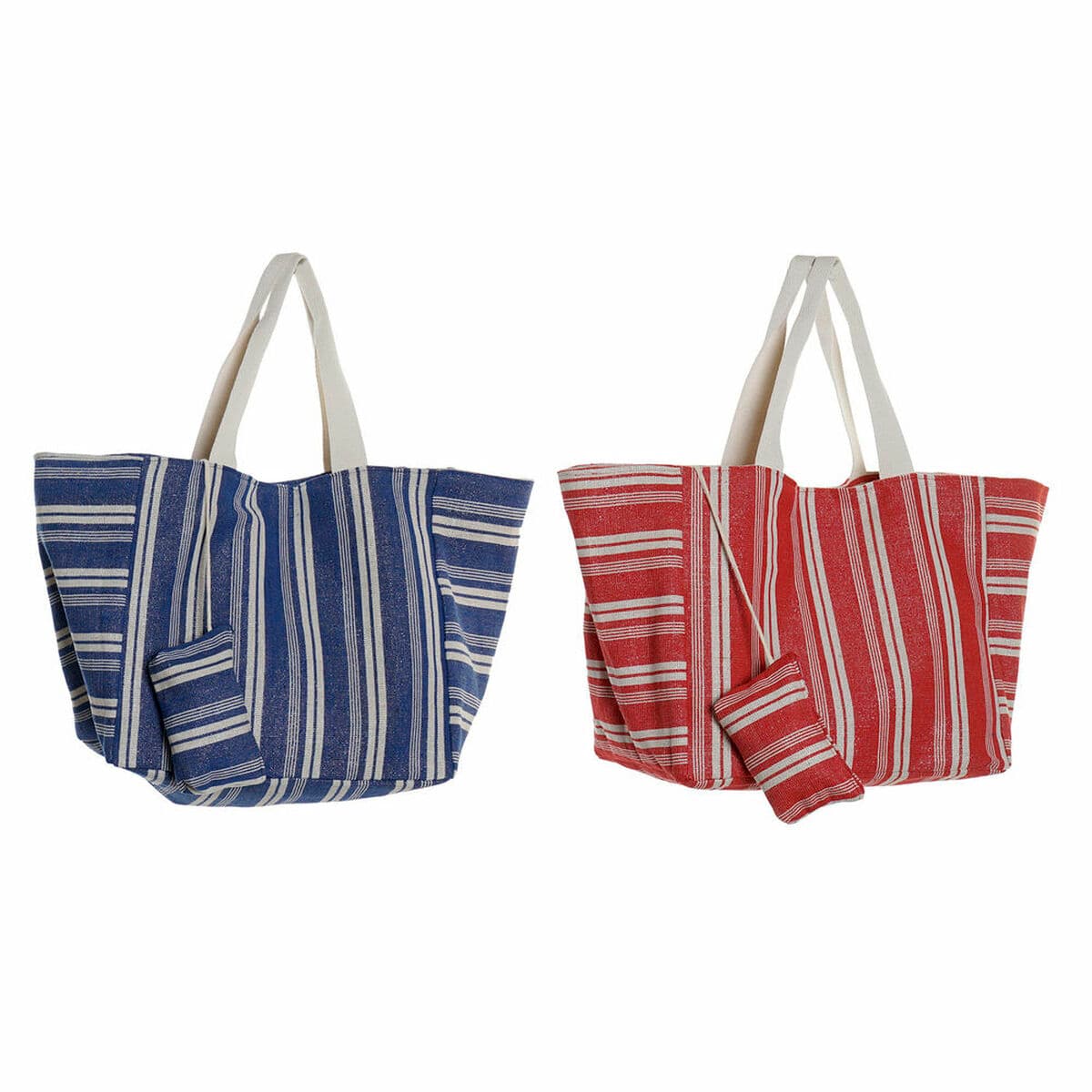 Borsa DKD Home Decor Azzurro Rosso Alluminio 39 x 26 x 34 cm Portamonete