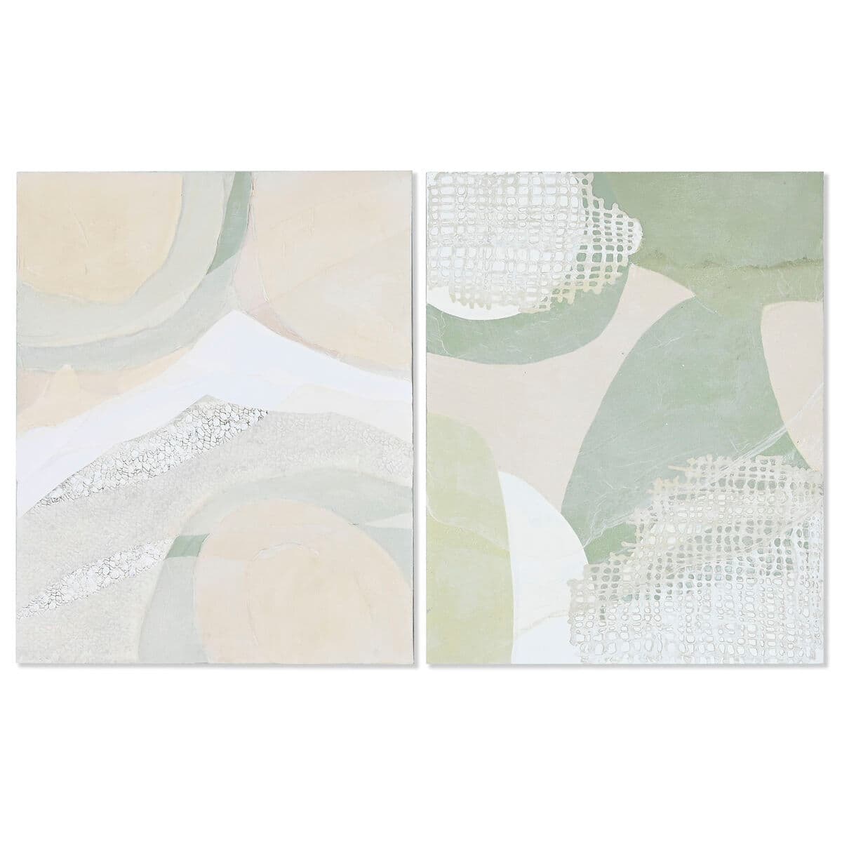 Tela Home ESPRIT Pino Tela 80 x 4 x 100 cm 80 x 3,8 x 100 cm